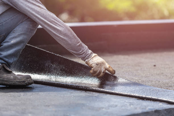 Professional Waterproofing technician working in Waterville, WA